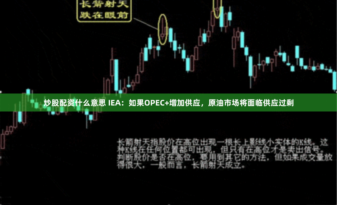 炒股配资什么意思 IEA：如果OPEC+增加供应，原油市场将面临供应过剩